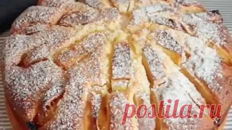 Творожная шарлотка