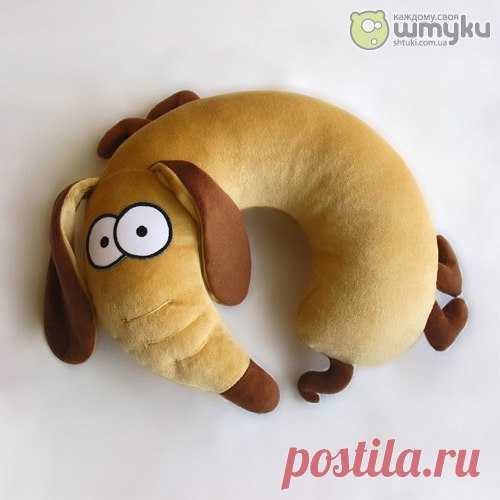 Подушка-веселушка под шею