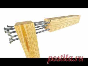 Как сделать самое прочное деревянное соединение