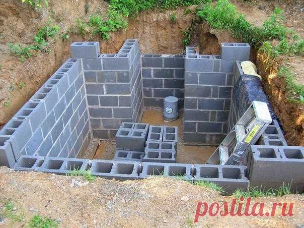 Погреб на даче своими руками