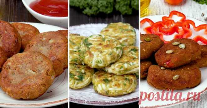 Котлеты без мяса: не только вкусные, но и очень полезные