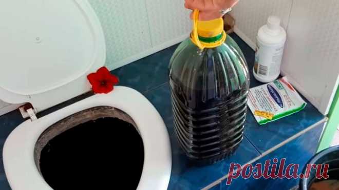 Как легко устранить запах в дачном туалете
