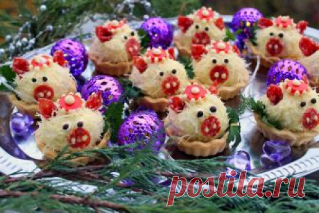 Тарталетки "Свинки" с сырной начинкой - пошаговый рецепт с фото | HandMade39.Ru | Яндекс Дзен