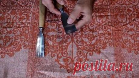 Как сделать стамески для резьбы по дереву. How to make chisels for woodcarving