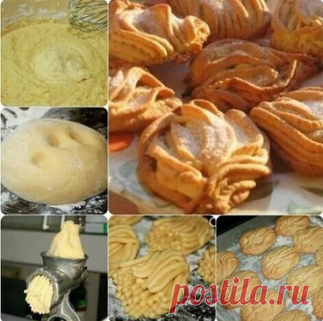 ПЕЧЕНЬЕ ИЗ МЯСОРУБКИ
