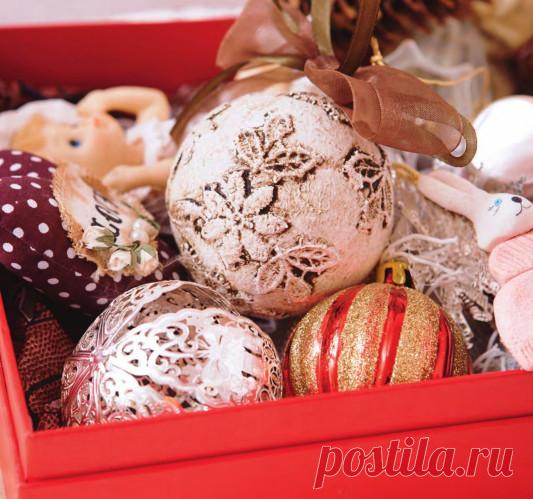 Новогодние елочные игрушки: оригинальные шары