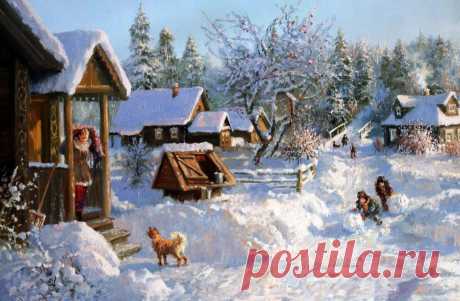 А чудеса не за горами, они так близко, прямо здесь! Художник Жданов Владимир