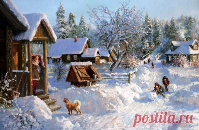 А чудеса не за горами, они так близко, прямо здесь! Художник Жданов Владимир