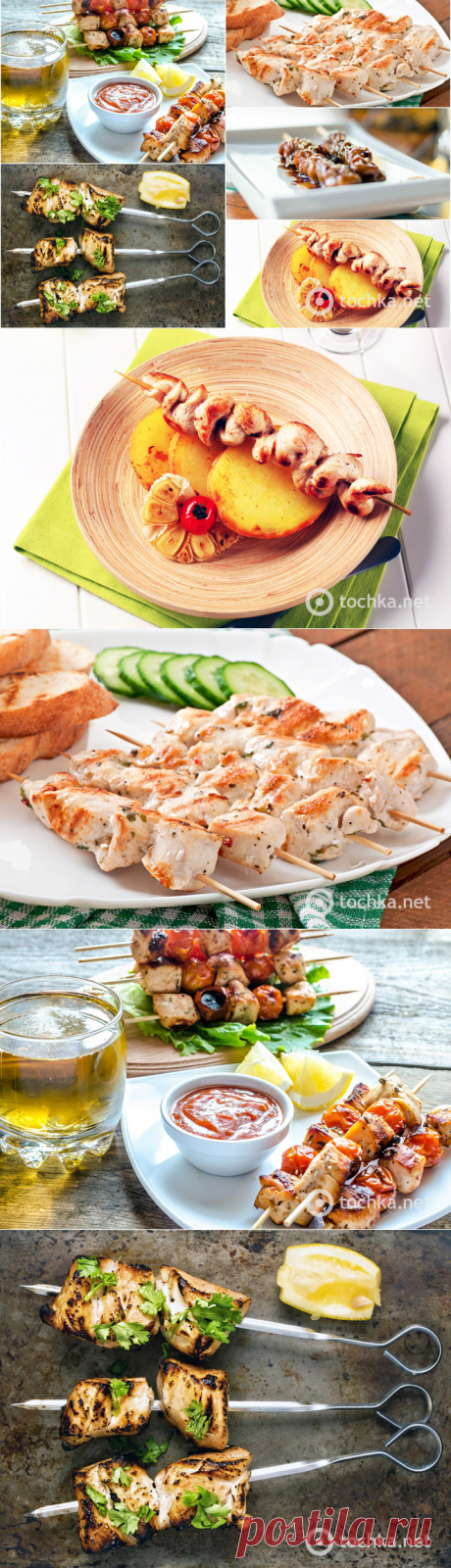 Рецепт куриного шашлыка: топ-5 вкусных вариантов шашлыка из курицы - Антрекот - большая кулинарная книга