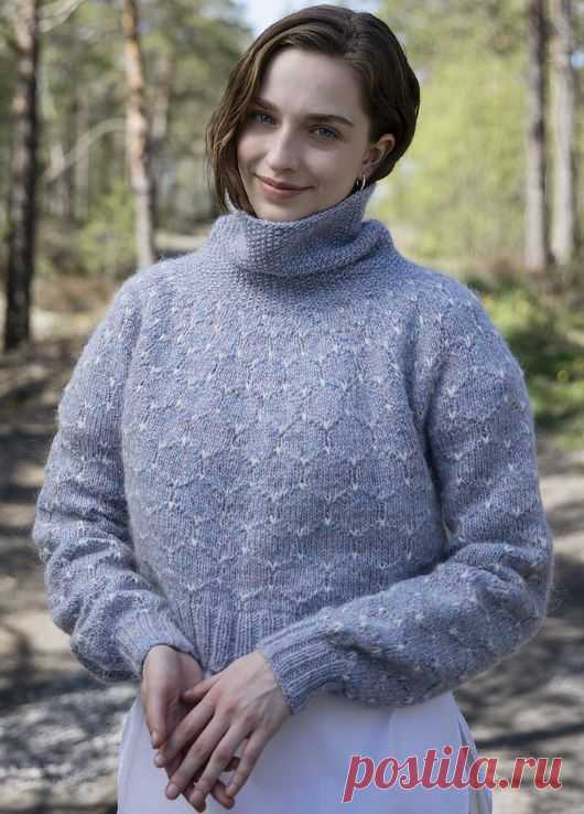 Вязаный свитер Hexagoni