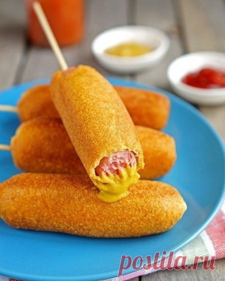 Корн Дог(или сосиска в тесте)