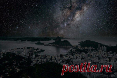 Каким было бы небо, если бы в городах от / Физика невозможного!