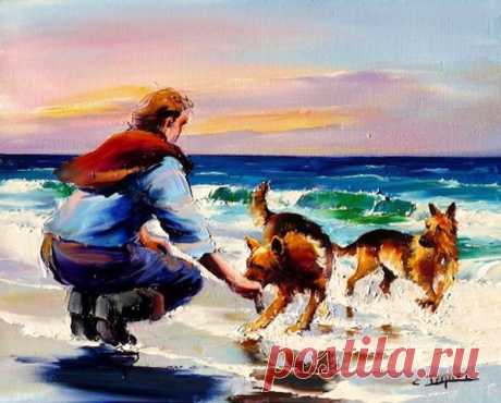 Собаки в изобразительном искусстве – Блог. Run, пользователь Марина Николаева | Группы Мой Мир