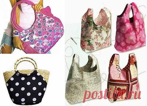 Еще выкройки сумочек