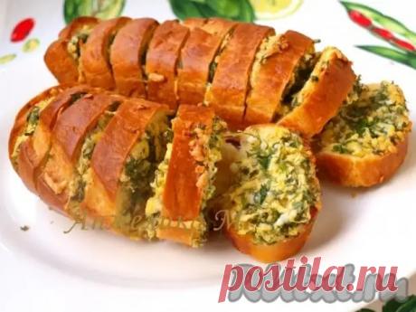 Батон, запечённый с сыром и чесноком - Наш уютный дом - медиаплатформа МирТесен