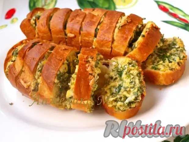 Батон, запечённый с сыром и чесноком - Наш уютный дом - медиаплатформа МирТесен