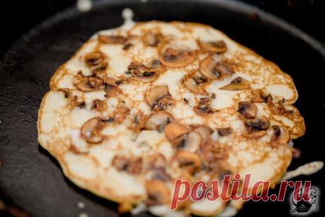 Блины с припеком.