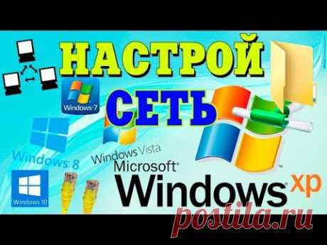 Локальная сеть между Windows XP, Vista, 7, 8 и 10