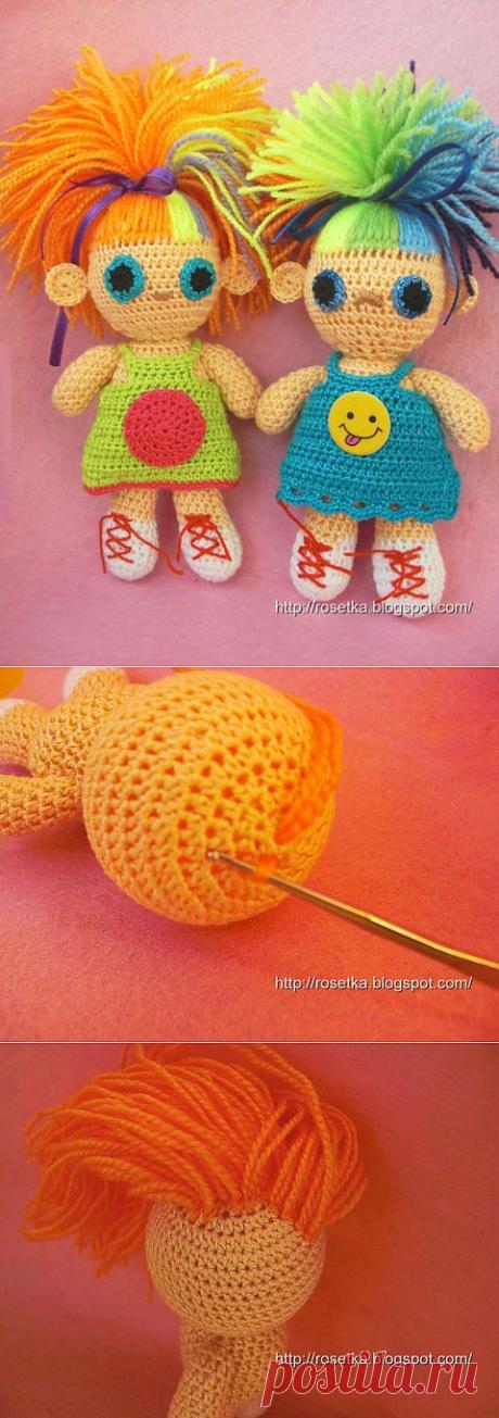Йока – девочка крючком (амигуруми) - Мастер-класс | Подружки