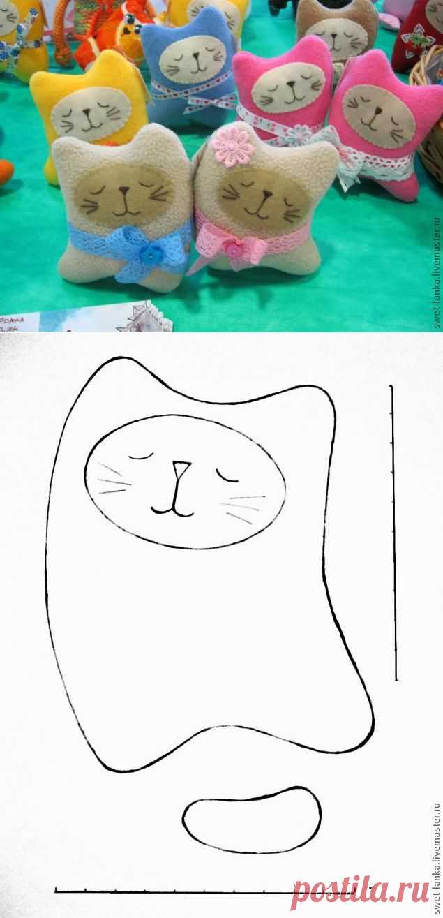 Как сшить простого котика