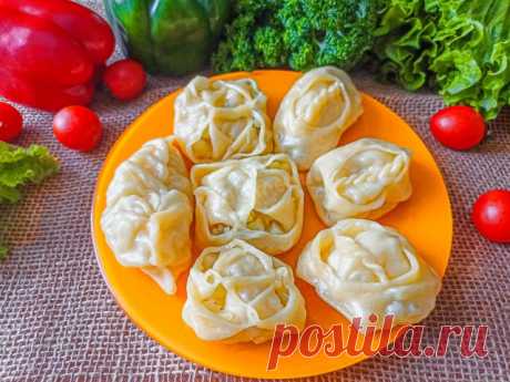 Манты с картошкой и луком без мяса рецепт с фото пошагово - 1000.menu