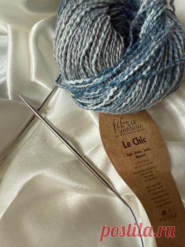 Эсенция и Шик - впечатления от пряжи | Мила Кудрявцева Все о вязании и рукоделии | Дзен