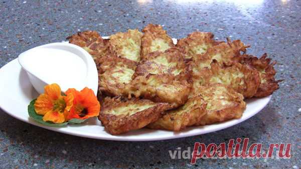 Оладьи из кабачков – простой рецепт вкусных оладушек