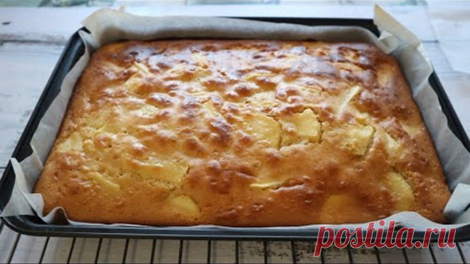 Простейший ЯБЛОЧНЫЙ ПИРОГ супер рецепт Simple Apple pie