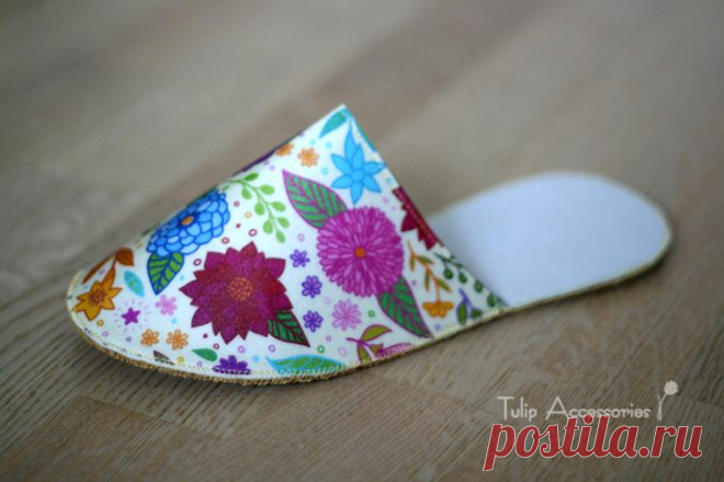 Шьем изящные тапочки за 30 минут - Ярмарка Мастеров - ручная работа, handmade