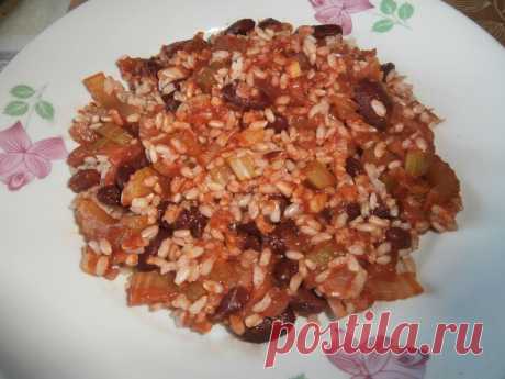 Фасоль с рисом по-мексикански | Блог Лены Радовой
