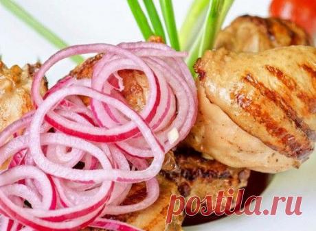 Лучшие рецепты маринованного лука к шашлыку