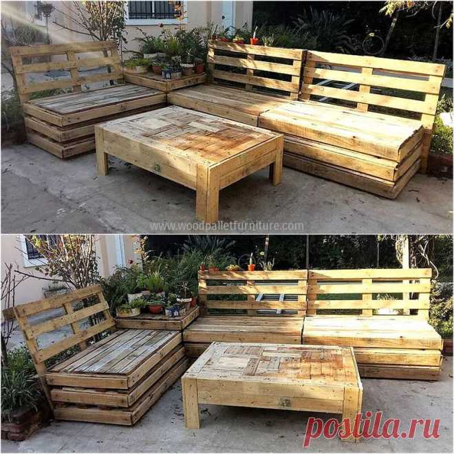 Unique Pallets Wooden Reusing Ideas And Plans | Wood Pallet Furniture