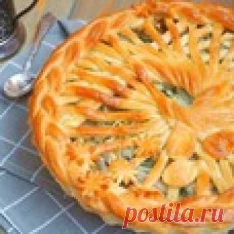 Пирог с мойвой и укропом Кулинарный рецепт