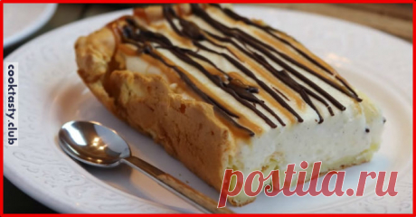 Пирог «Ленивый эклер» . Милая Я