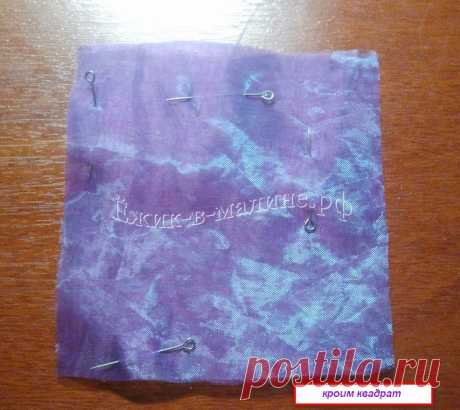 делаем цветок из органзы своими руками