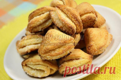 Творожное печенье с сахаром. Рецепт с пошаговым фото