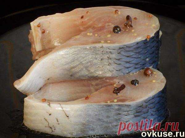 Слабосолёная сельдь с горчицей - Простые рецепты Овкусе.ру