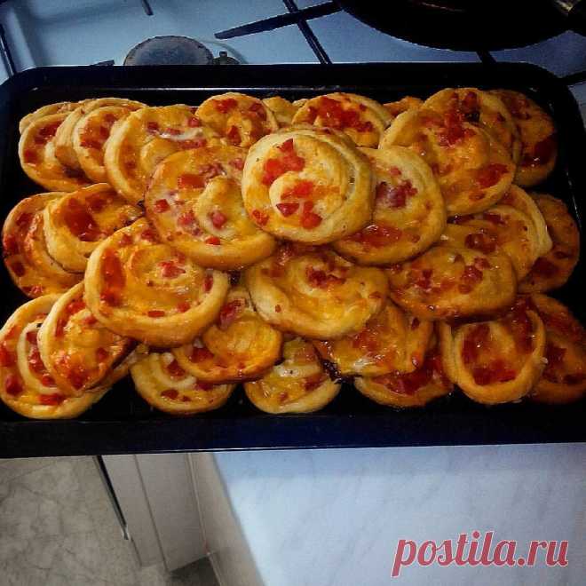 Кулинарный конкурс - Слоеные воздушные булочки с ветчиной, сыром и лечо - bonduelle.ru