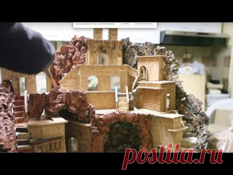 Costruire un presepe in sughero 2 - Tutorial