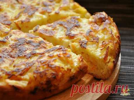 ПИРОГ ШАРЛОТКА С КАПУСТОЙ.