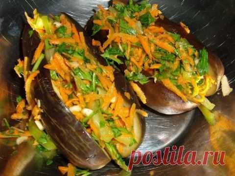 Баклажаны фаршированные овощами по-грузински! | Кухарим