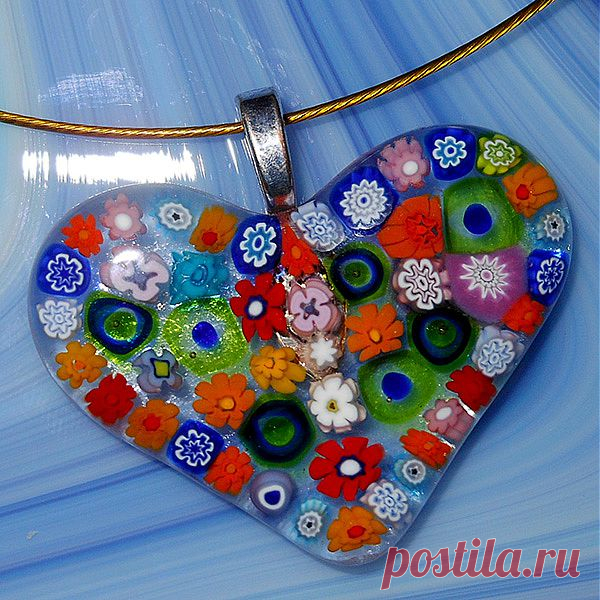 Кулон"Сердце" - магазин Лавка Рукодельников