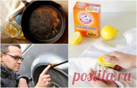 Способы борьбы со ржавчиной на разных поверхностях и материалах — Лайфхаки