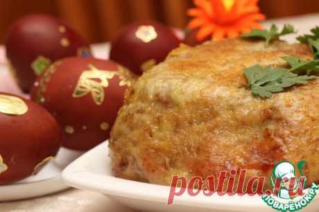 Террин с рисом и куриными потрошками - кулинарный рецепт