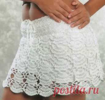 Вязание: красивой юбочки.