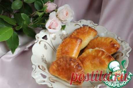 Пирожки из творожного теста - кулинарный рецепт