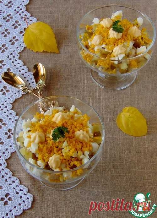 Салат с куриной грудкой - кулинарный рецепт