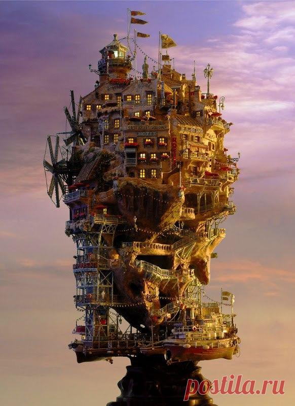 Миниатюрная архитектура от Таканори Айбы - Путешествуем вместе