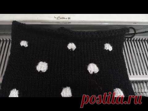 बबल निटिंग डिजाइन मशीन में_2। Bubble knitting pattern in knitting machine