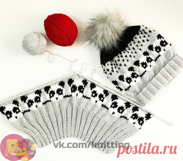 Очapoвaтeльнaя шaпкa c пaндaми — Сделай сам, идеи для творчества - DIY Ideas